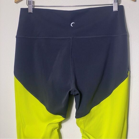 Zyia Neon Yellow Parallel Luxe Hi-rise 7/8 Leggings size XXL - Picture 4 of 14